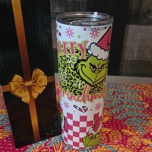 Merry Grinchmas Christmas 20oz Tumbler